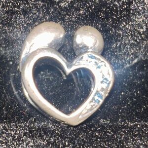 Kay jewelers mother and child hugging pendant with blue Swarovski elements